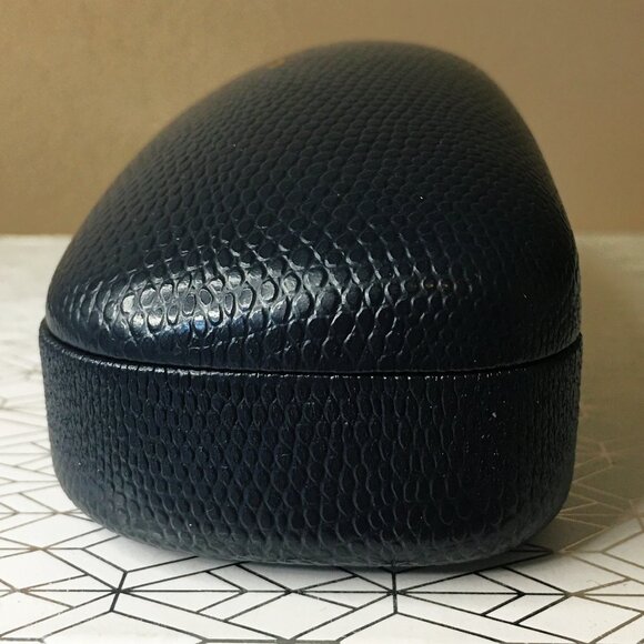 𝐁𝐑𝐎𝐎𝐊𝐒 𝐁𝐑𝐎𝐓𝐇𝐄𝐑𝐒 🐑 Navy Blue Hardshell Eyeglass Sunglass Case - Picture 4 of 7